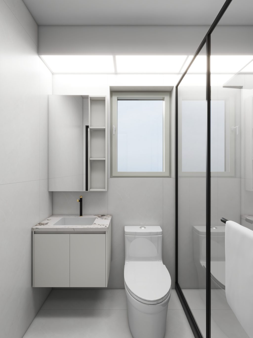 Tengah Parc Glen 5-Room Design B (Kitchen, Master Bedroom, and Bathroom Cabinets)