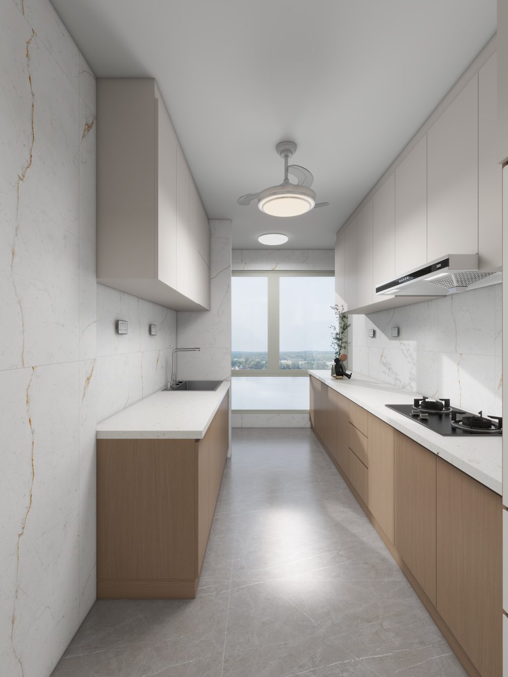 Tengah Parc Glen 5-Room Design C (Kitchen, Master Bedroom, and Bathroom Cabinets)