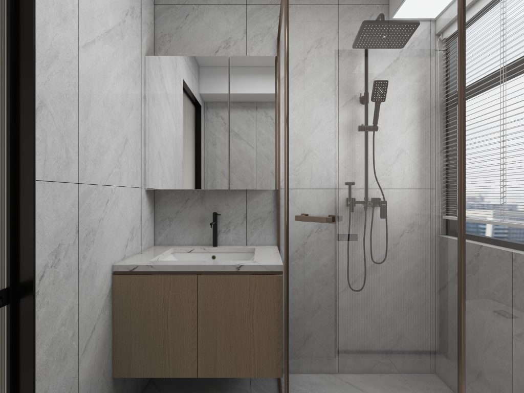 Common Bathroom Top & Bottom Cabinets (5 feet)