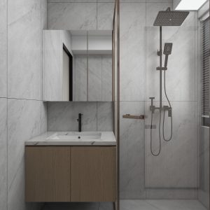 Common Bathroom Top & Bottom Cabinets (5 feet)