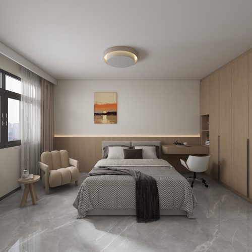 Punggol Point Cove 5-Room Design B (Kitchen, Master Bedroom, and Bathroom Cabinets)