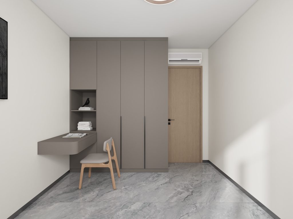 Bedroom 1 Casement Wardrobe with Dressing Table (7.5 feet)