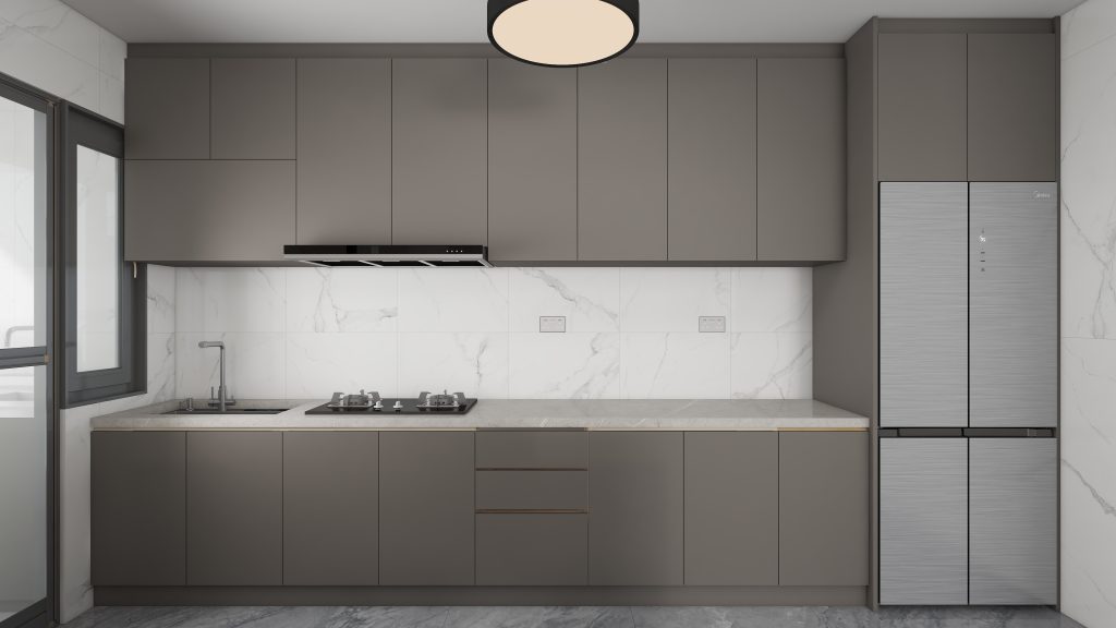 Punggol Point Cove 5-Room Design C (Kitchen, Master Bedroom, and Bathroom Cabinets)