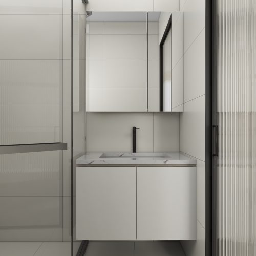 Punggol Point Cove 2-Room Design A (Kitchen, Master Bedroom, and Bathroom Cabinets)