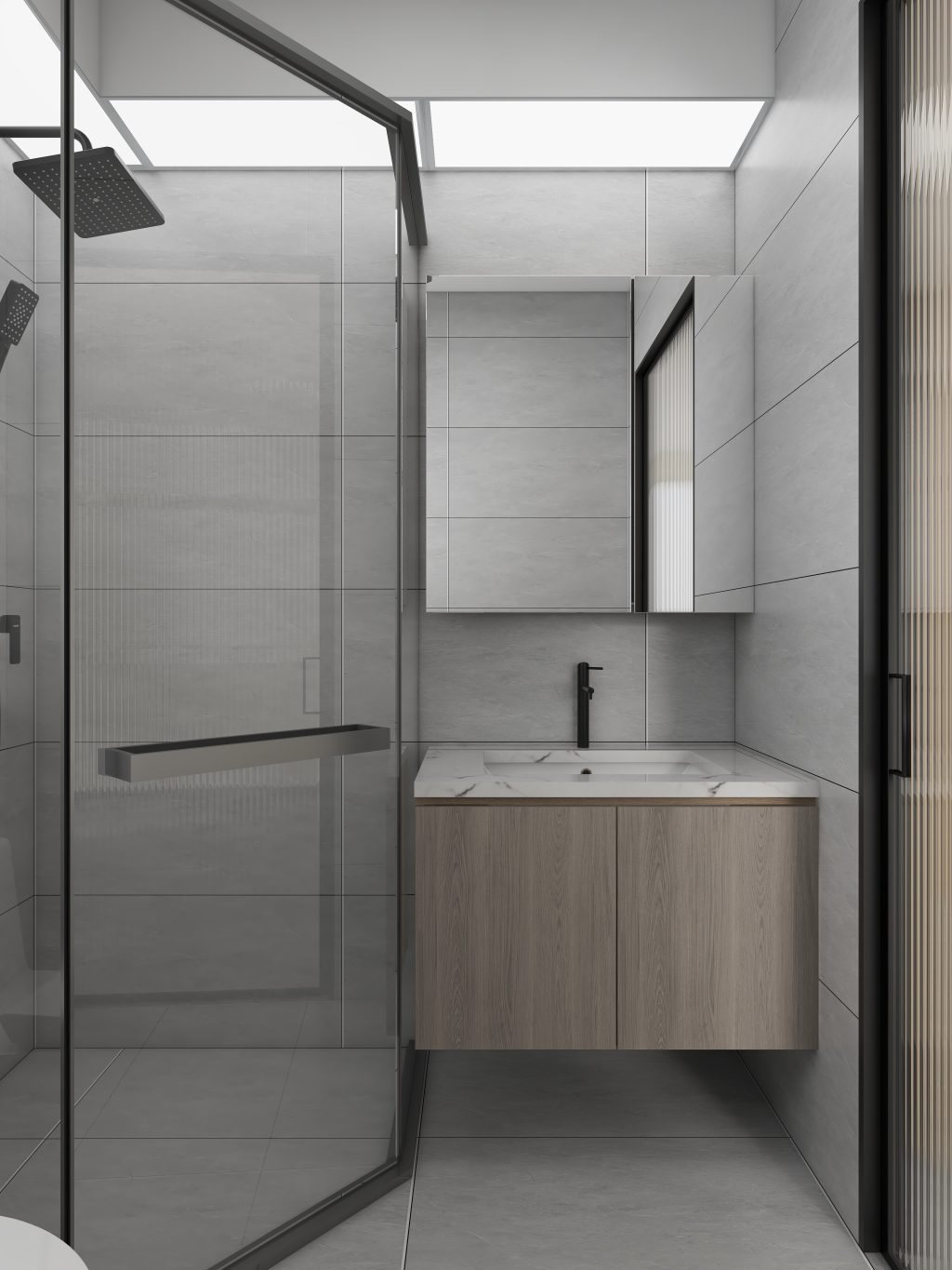 Punggol Point Cove 2-Room Design B (Kitchen, Master Bedroom, and Bathroom Cabinets)