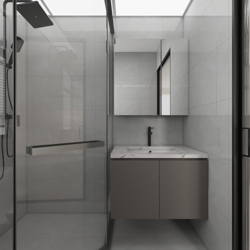 Punggol Point Cove 2-Room Design C (Kitchen, Master Bedroom, and Bathroom Cabinets)