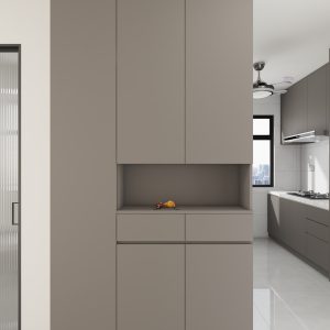 Foyer Full Height Shoes Cabinet  (5 feet)