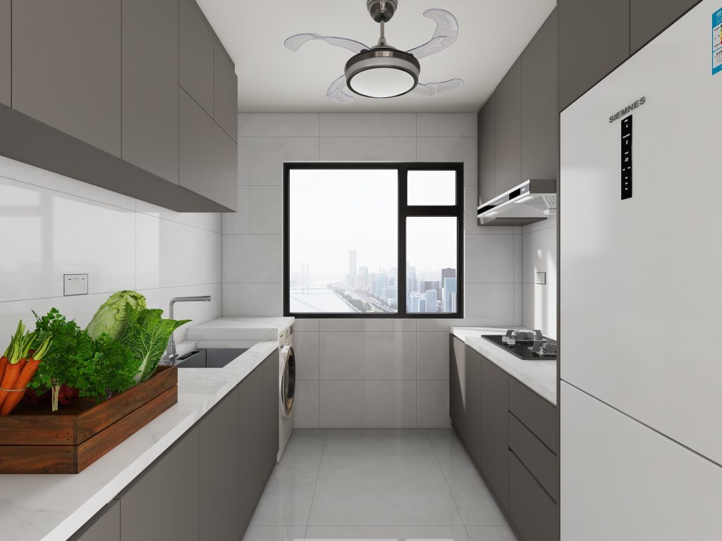 Punggol Point Cove 2-Room Design C (Kitchen, Master Bedroom, and Bathroom Cabinets)