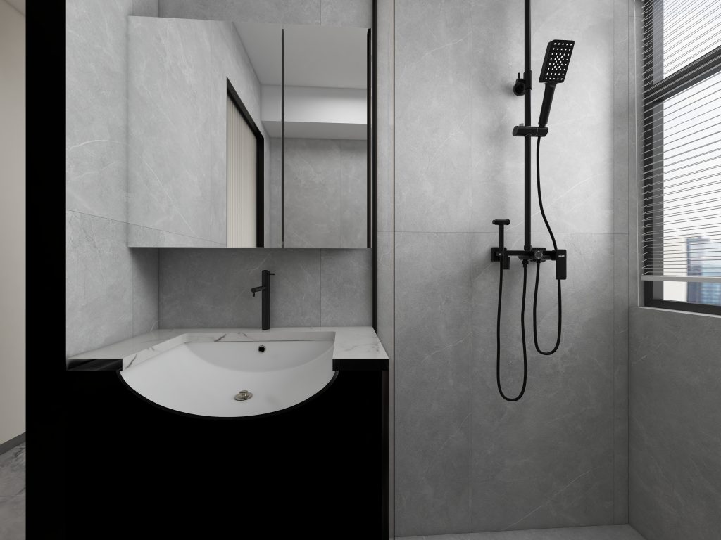 Common Bathroom Top & Bottom Cabinets (5 feet)