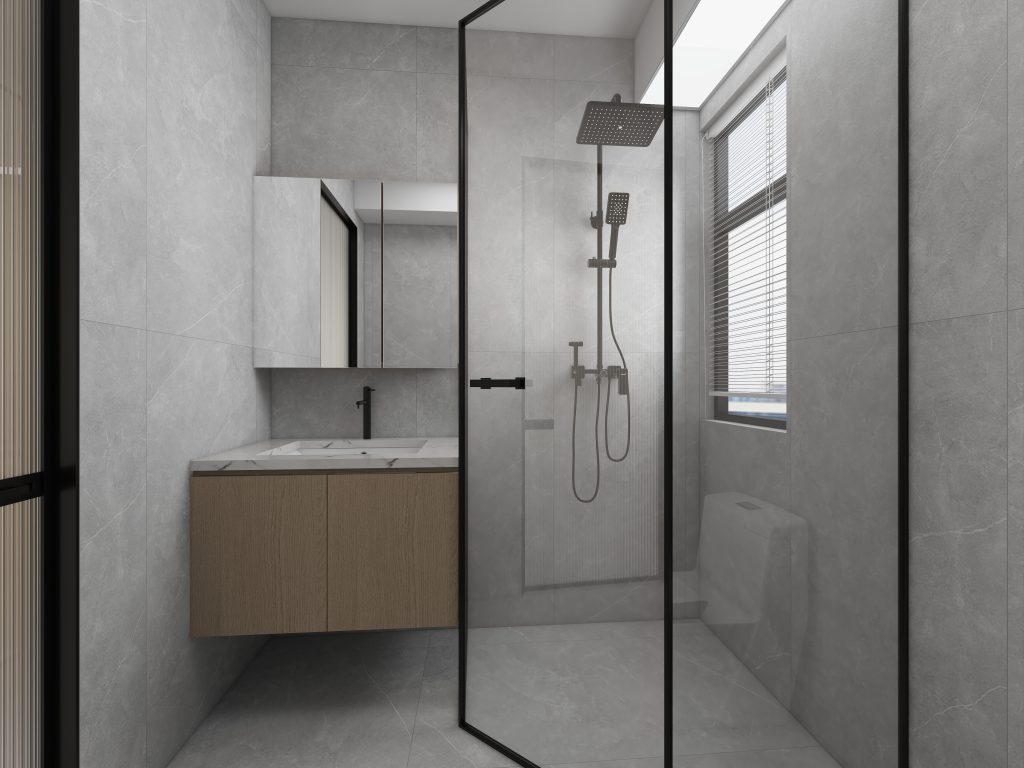 Common Bathroom Top & Bottom Cabinets (5 feet)