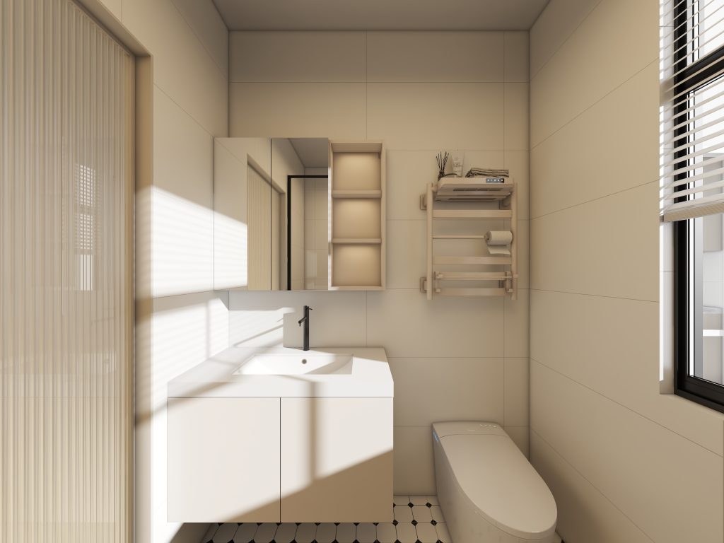 Tampines Green Opal 5-Room Design A (Kitchen, Master Bedroom, and Bathroom Cabinets)