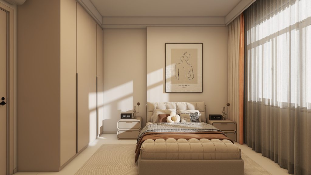 Tampines Green Opal 5-Room Design A (Kitchen, Master Bedroom, and Bathroom Cabinets)