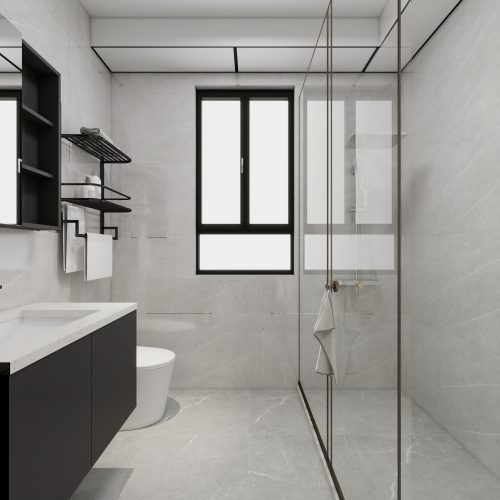Tampines Green Opal 5-Room Design C (Kitchen, Master Bedroom, and Bathroom Cabinets)