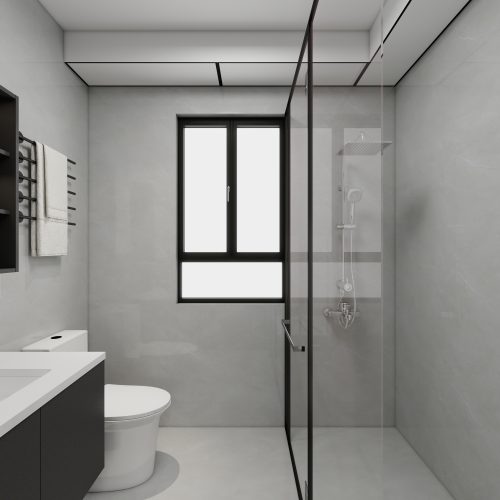 Tampines Green Opal 4-Room Design C (Kitchen, Master Bedroom, and Bathroom Cabinets)