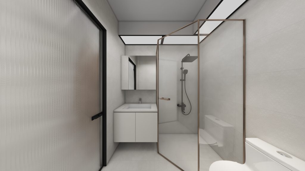 Toa Payoh Ridge 2-Room Design A (Kitchen, Master Bedroom, and Bathroom Cabinets)