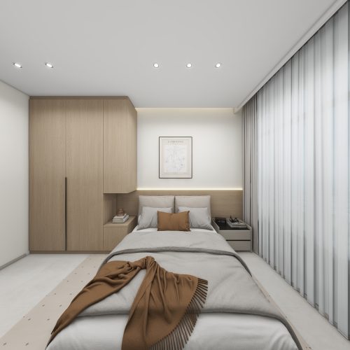 Toa Payoh Ridge 4-Room Area 1 Design B (Kitchen, Master Bedroom, and Bathroom Cabinets)