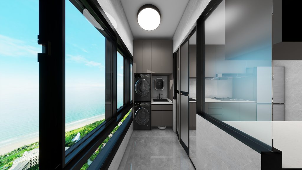 Toa Payoh Ridge 4-Room Area 2 Design C (Kitchen, Master Bedroom, and Bathroom Cabinets)
