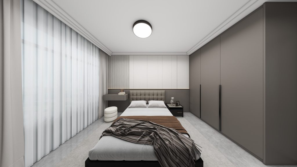 Toa Payoh Ridge 4-Room Area 2 Design C (Kitchen, Master Bedroom, and Bathroom Cabinets)