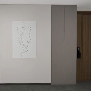 Foyer Full Height Shoes Cabinet  (3 feet)