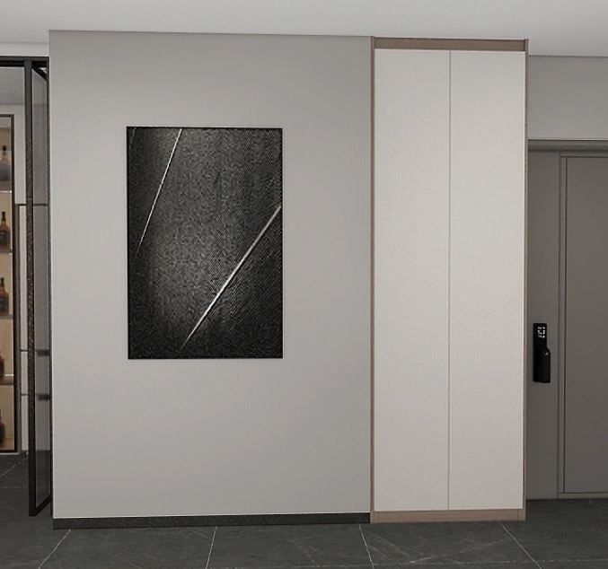 Foyer Full Height Shoes Cabinet  (3 feet)