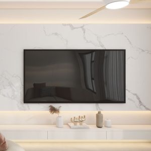 Living Suspended Tv Console & Feature Wall  (10 feet)