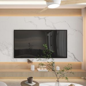 Living Suspended Tv Console & Feature Wall  (10 feet)