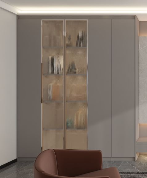 Dining Full Height Storage & Display cabinet  (7 feet)