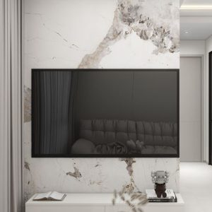 Living Suspended Tv Console & Feature Wall  (5 feet)