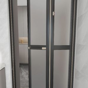 Kitchen Entrance Aluminium Frame Folding Door (4 feet)