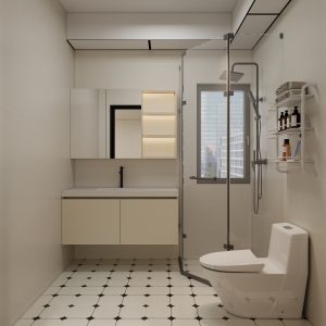 Common Bathroom Top & Bottom Cabinets (5 feet)