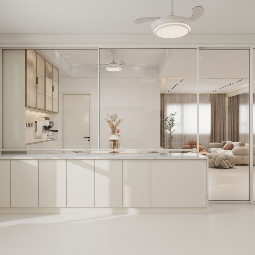 Tengah Parc Residences 5-Room  Design A (Kitchen, Master Bedroom, and Bathroom Cabinets)
