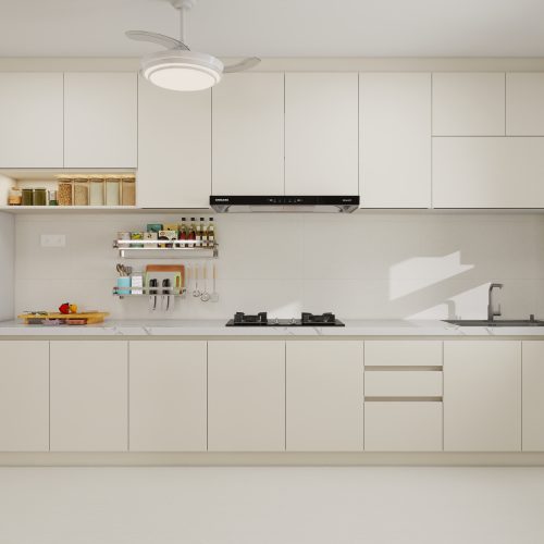 Tengah Parc Residences 5-Room  Design A (Kitchen, Master Bedroom, and Bathroom Cabinets)