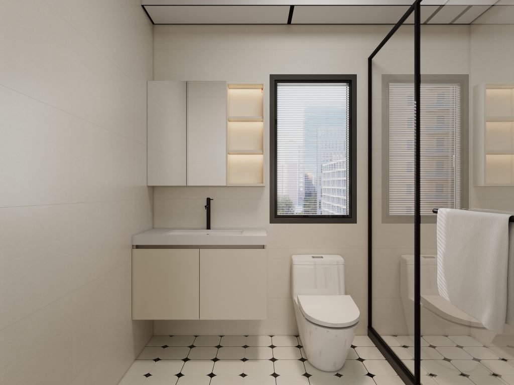 Tengah Parc Residences 5-Room  Design A (Kitchen, Master Bedroom, and Bathroom Cabinets)