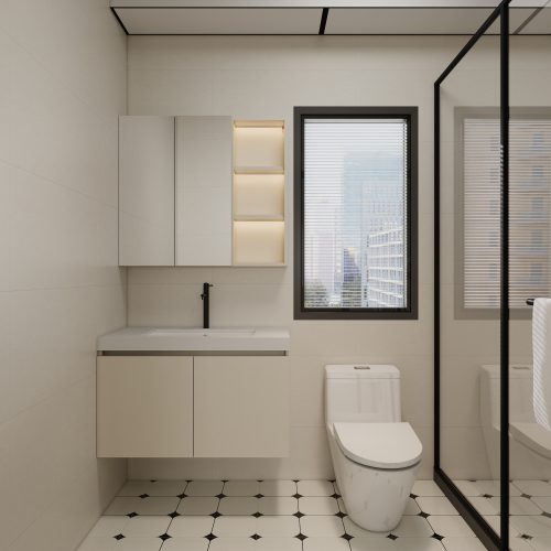 Tengah Parc Residences 5-Room  Design A (Kitchen, Master Bedroom, and Bathroom Cabinets)