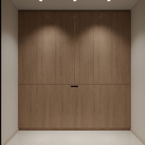Bomb Shelter Full Height Space Saving Beds with Storage Cabinet (7 feet)