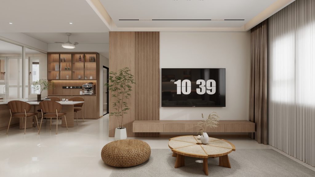Living Suspended Tv Console & Display Cabinet (10 feet)