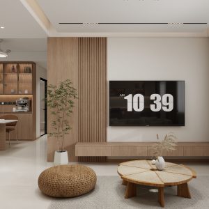 Living Suspended Tv Console & Display Cabinet (10 feet)