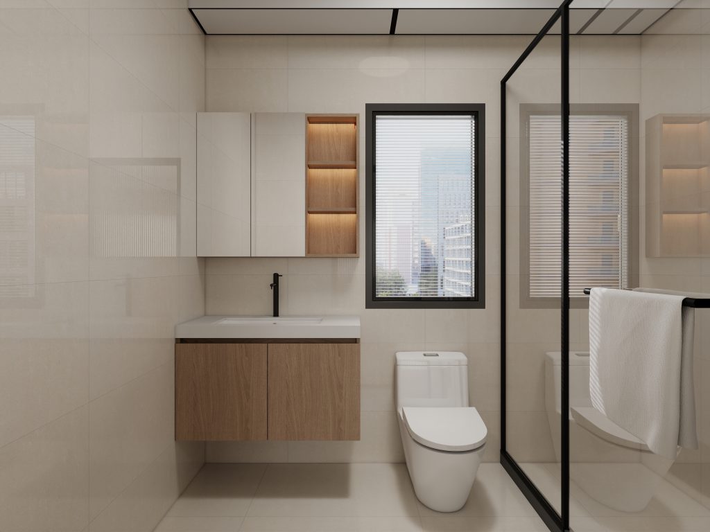 Tengah Parc Residences 5-Room  Design B (Kitchen, Master Bedroom, and Bathroom Cabinets)