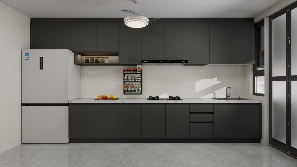 Tengah Parc Residences 5-Room  Design C (Kitchen, Master Bedroom, and Bathroom Cabinets)