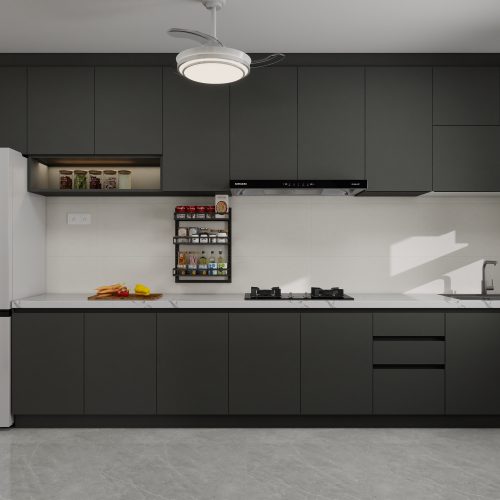 Tengah Parc Residences 5-Room  Design C (Kitchen, Master Bedroom, and Bathroom Cabinets)