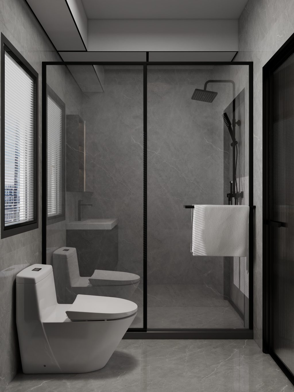 Tengah Parc Residences 5-Room  Design C (Kitchen, Master Bedroom, and Bathroom Cabinets)