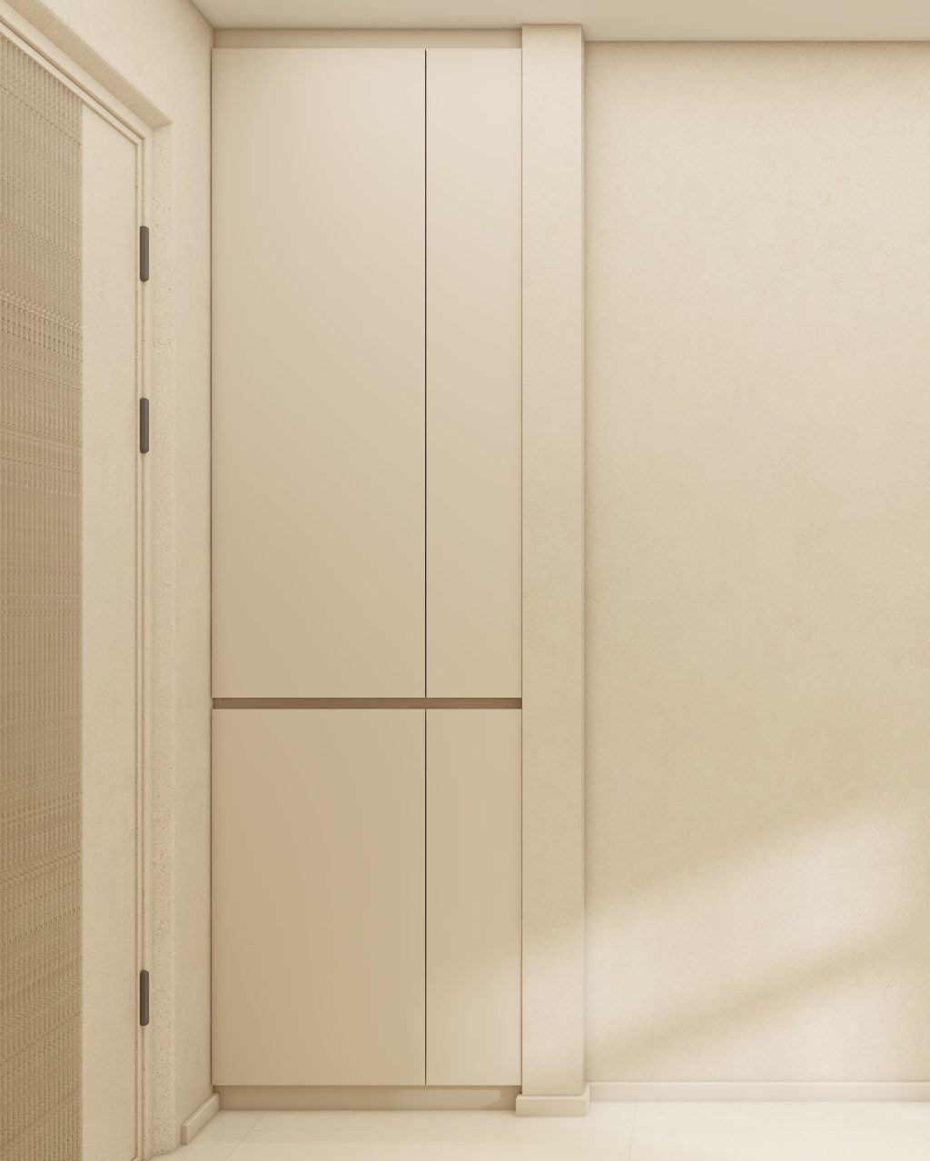 Foyer Full Height Shoes Cabinet  (2.5 feet)