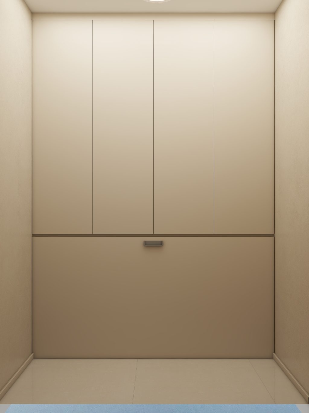 Bomb Shelter Full Height Storage Cabinet (7 feet)