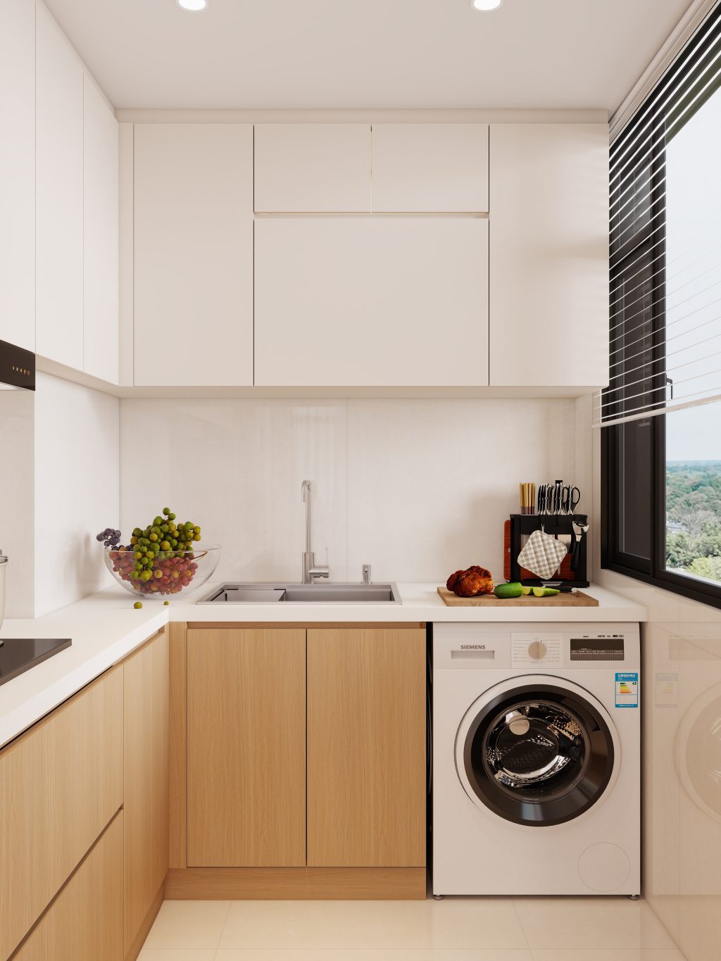 Tengah Parc Residences 2-Room  Design B (Kitchen, Master Bedroom, and Bathroom Cabinets)