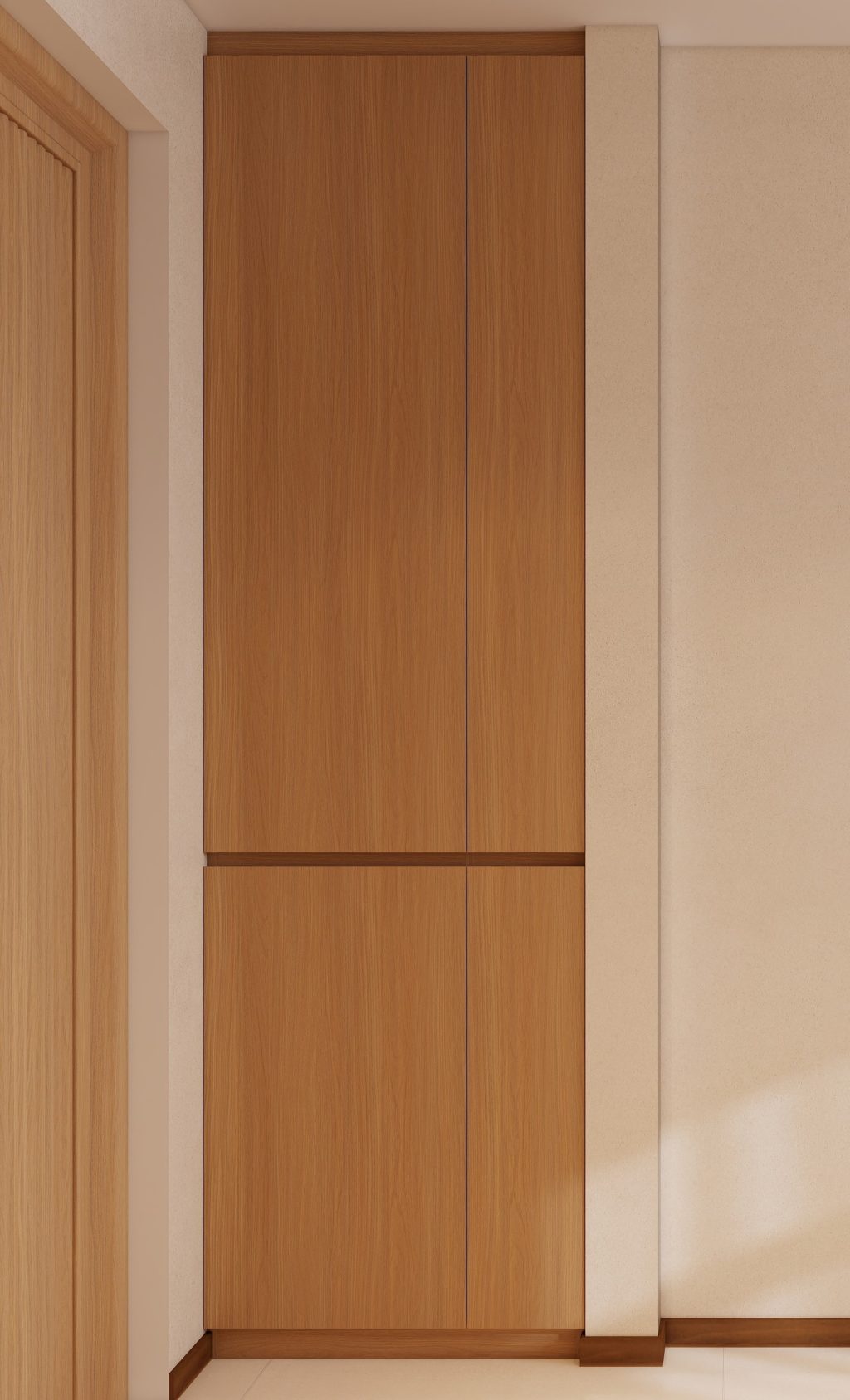 Foyer Full Height Shoes Cabinet  (2.5 feet)