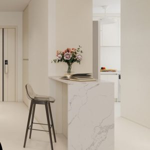 Sintered Stone Island Dining Table