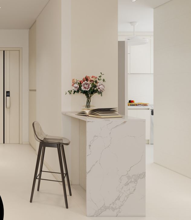 Sintered Stone Island Dining Table