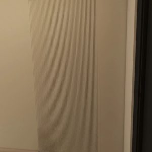 Feature wall tic-tac door in laminated finishing