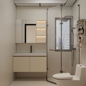 Common Bathroom Top & Bottom Cabinets (5 feet)