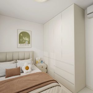 Bedroom 1 Casement Wardrobe (5 feet)